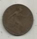 MONNAIE , Grande Bretagne, Victoria , One Penny , 1896, 2 Scans - Other & Unclassified