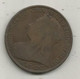 MONNAIE , Grande Bretagne, Victoria , One Penny , 1896, 2 Scans - Altri & Non Classificati