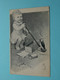 Enfant Avec Pipe / Child With Pipe / Tabac / Kind Met Pijp ( F. Gareis ) Anno 19?? ( Voir Photo ) ! - Gareis, F.