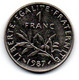 France  -  1 Franc 1987  -  TTB+ - Andere & Zonder Classificatie