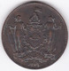 British North Borneo, One Cent 1888 H .Victoria. En Bronze. KM# 2 - Malaysie