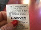 CHROMO CHOCOLAT LANVIN  Autres CHROMO CHOCOLAT LANVIN Le Barrage De Kembs - Andere & Zonder Classificatie