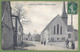 CPA - EURE - MARCILLY SUR EURE - GRANDE RUE ET L'ÉGLISE - Animation, Cycliste - édition Ch. Foucault / 2 - Marcilly-sur-Eure