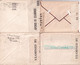 CANADA - 1940/1945 - 4 ENVELOPPES Avec CENSURES De QUEBEC / OBLITERATIONS Dont CACHET SANS NOM DE VILLE ! => VICHY ! - Covers & Documents