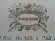 FACTURE - Dpt DE LA SEINE - PARIS 10ème - 1886 - MANUFACTURE ARMES A FEU & ARMES BLANCHES - H. ORTMANN : 19 RUE MARTEL - Other & Unclassified