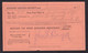 USA: Official Business Return Receipt Postcard, 1883, Post Office, Purple Cancel Cleveland (minor Damage) - Oficial