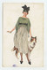 SUZ. MEUNIER . Art Sign Pc. - Lady , Woman ( 2 Scans ) - Meunier, S.