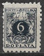 Poland 1921. Scott #J43 (U) Numeral Of Value - Taxe