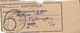 98670- REGISTERED PARCEL RECEIPT, MEDIAS POST OFFICE INK STAMP, UNREADABLE YEAR, ROMANIA - Andere & Zonder Classificatie