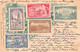 PARIS  - EXPOSITION UNIVERSELLE 1900 - Avec Timbres  Pré  Imprimés ( Verso Timbre Perforé M. P ) - Mostre