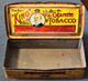 KING (CARLOS / CHARLES ROI DU PORTUGAL 1889-1908)  RARE PORTUGUESE MOZAMBIQUE MADE TOBACCO TIN BOX - Empty Tobacco Boxes