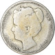 Monnaie, Pays-Bas, Wilhelmina I, 25 Cents, 1901, TB+, Argent, KM:120.2 - 25 Centavos