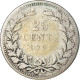 Monnaie, Pays-Bas, Wilhelmina I, 25 Cents, 1901, TB+, Argent, KM:120.2 - 25 Centavos