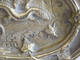 Delcampe - Petite Coupe En Bronze Doré Décor Salamandre Insecte Et Lierre - Sonstige & Ohne Zuordnung