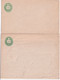 SUISSE - 1871 - 2 ENVELOPPES ENTIER NEUVES ! - Entiers Postaux