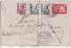 ESPAGNE - 1938 - ENVELOPPE De SOLLER (BALEARES) Avec CENSURE RARE + "par AVION JUSQU'A ROMA" ! => ROANNE (LOIRE) - Nationalists Censor Marks