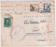 ESPAGNE - 1939 - MECA De BIARRITZ Sur ENVELOPPE Avec CENSURE De SAN SEBASTIAN READRESSEE => PARIS - Nationalistische Zensur