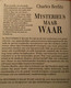 Mysterieus Maar Waar - Door Charles Berlitz - Verbazingwekkende Verhalen Over Vreemde Verschijnselen - 1991 - Other & Unclassified