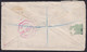 NEW ZEALAND 1913 REGISTERED COVER 3d KEVII SOLO FRANKING - Cartas & Documentos