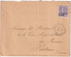 1927 - SEMEUSE SURCHARGEE ! YVERT N°223 SEUL Sur LETTRE De BAPAUME (PAS De CALAIS) - 1903-60 Säerin, Untergrund Schraffiert