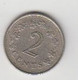 MALTE - 2 CENTS 1977 - Malta