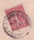 1907 - SEMEUSE YVERT N°129 II SEUL Sur IMPRIME Sous BANDE De MARSEILLE => MONTPELLIER - 1903-60 Sower - Ligned