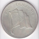 Bahamas 5 Dollars 1974 FM , Elizabeth II, Flan Bruni. En Argent,  KM# 67a - Bahamas