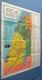 Landkarte Des Heiligen Landes Für Wallfahrer  -  Bibelforschung 1942  -  Ca. 50 X 70 Cm - Landkarten