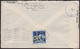 NEW ZEALAND - ENGLAND WWII 6/3 AIRMAIL RATE USING 6s ARMS REVENUE PASSED BY CENSOR 3 KING & EMPIRE CINDERELLA - Lettres & Documents