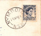 (3 A 18) Australia In 1951 ? - Posted O.H.M.S - O.I.C Police - Postcard With Perfins Stamp - Perforiert/Gezähnt