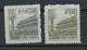 CHINA 8 Stamps 1954 Mint No Gum - Unused Stamps