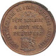 Médaille Léopold II – Peruwelz 50me Anniversaire De L’indépendance Nationale Par Wurden Fête Scolaire Du 08 Aout 1880 - Autres & Non Classés
