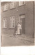 SCHÖNBERG Mecklenburg Mutter + Sohn Vor Der Haustür Schaukelpferd Kinder Spielzeug Original Private Fotokarte 19.1.1914 - Grevesmühlen