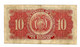 1928 // BOLIVIA // DIEZ BOLIVIANOS  // VF / TTB - Bolivie