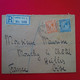 LETTRE RECOMMANDE LONDON POUR MOUCHY LE CHATEL - Covers & Documents