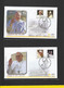 Vaticano 2013 Folder Ufficiale Papa Francesco Congiunta Con Argentina, Le Due Serie Su 4  Fdc - Brieven En Documenten