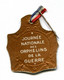 WW1 - Insigne De Poilu En Carton Avec Ruban D'origine "Journée Nationale Des Orphelins De La Guerre" French Medal WWI - 1914-18