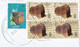 Argentina Buenos Aires 2013 Registered Cover Used To Turkey | Mi 3214 & 3214 II [pair] & Mi 2598 IIA, Archaeology - Cartas & Documentos