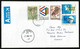 Belgium Nevele 2014 Airmail Multi Stamps Cover Used To Manisa Turkey | Yt 1251, 1500, 2028, 1881-1882 | Owls - Brieven En Documenten