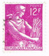 France, N° 1116 Obl. - Type Moissonneuse - 1957-1959 Reaper