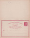 ISLANDE   ENTIER POSTAL/GANZSACHE/POSTAL CARTE AVEC REPONSE - Postal Stationery