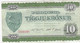 FAEROE ISLANDS 10 KRONUR 1949 (1974) Used - Färöer Inseln