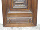 Delcampe - JOLIE ANCIENNE PORTE NOYER HENRI II DECOR AU PANIER DE FLEURS En EPAISSEUR Déco Collection Meuble Ancien - Sonstige & Ohne Zuordnung