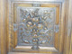 GRANDE ANCIENNE PORTE NOYER HENRI II DECOR AU PANIER DE FRUITS En EPAISSEUR Déco Collection Meuble Ancien - Other & Unclassified