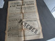 Delcampe - Frankreich 1909 Allegorie Nr.87 Waagerechtes Paar Komplette Zeitung Courrier De L'ain Le Numero 5 Centimes Nach Paris - Lettres & Documents