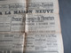 Delcampe - Frankreich 1909 Allegorie Nr.87 Waagerechtes Paar Komplette Zeitung Courrier De L'ain Le Numero 5 Centimes Nach Paris - Lettres & Documents