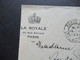 Frankreich 1930 / 31 Internationale Kolonialausstellung Nr. 259 (3) MiF Umschlag Krone La Royale Paris Nach München - Briefe U. Dokumente