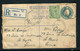 Royaume Uni - Entier Postal + Complément De Tonbridge En Recommandé Pour Le Havre En 1921 - Prix Fixe !!! - Ref S 172 - Stamped Stationery, Airletters & Aerogrammes