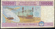 C.A.S.  CONGO  P110Td 10000 Or 10.000 Francs 2002 Signature 13 Fine Have 5 P.h. - États D'Afrique Centrale