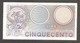 Italia - Banconota Non Circolata FDS UNC Da 500 Lire "Mercurio" P-95 - 1976 #19 - 500 Liras